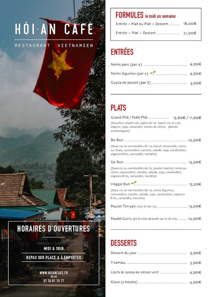 Hoï An Café - Menu Image 1